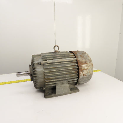 Delco EG3404 5HP AC Electric Motor 1175ROM 460V 3PH 254U Frame (New Bearings)