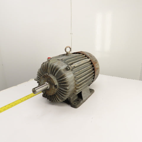 Delco EG3404 5HP AC Electric Motor 1175ROM 460V 3PH 254U Frame (New Bearings)