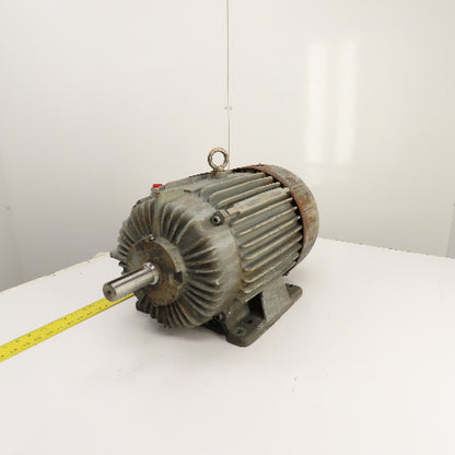 Delco EG3404 5HP AC Electric Motor 1175ROM 460V 3PH 254U Frame (New Bearings)