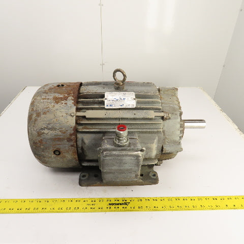 Delco EG3404 5HP AC Electric Motor 1175ROM 460V 3PH 254U Frame (New Bearings)