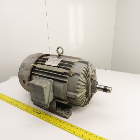 Delco EG3404 5HP AC Electric Motor 1175ROM 460V 3PH 254U Frame Tested