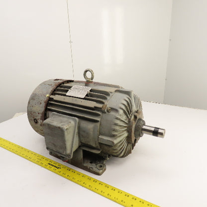 Delco EG3404 5HP AC Electric Motor 1175ROM 460V 3PH 254U Frame Tested