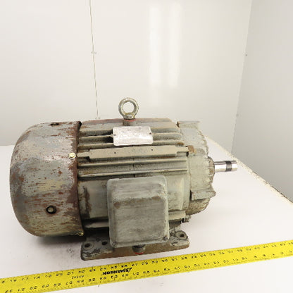 Delco EG3404 5HP AC Electric Motor 1175ROM 460V 3PH 254U Frame Tested