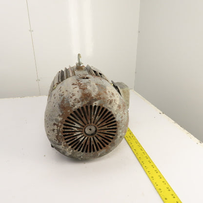 Delco EG3404 5HP AC Electric Motor 1175ROM 460V 3PH 254U Frame Tested