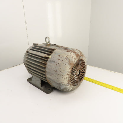 Delco EG3404 5HP AC Electric Motor 1175ROM 460V 3PH 254U Frame Tested