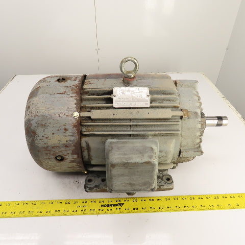 Delco EG3404 5HP AC Electric Motor 1175ROM 460V 3PH 254U Frame Tested