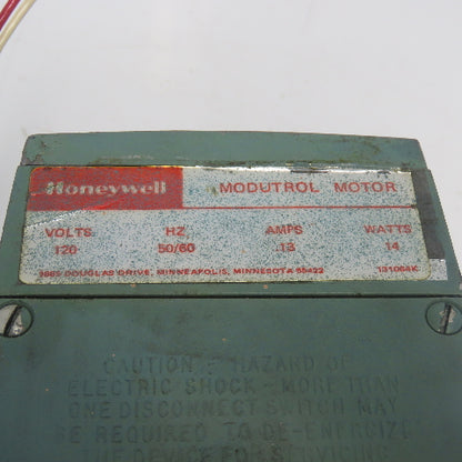 Honeywell 120V Modutrol Motor 13A 14W W/ DTF2-2RN-LH Micro switch