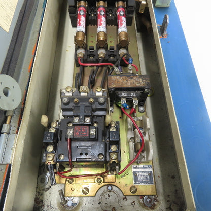 Allen Bradley 712-BAB24 Ser M Size 1 Combination Starter Disconnect 3Ph 10HP Max
