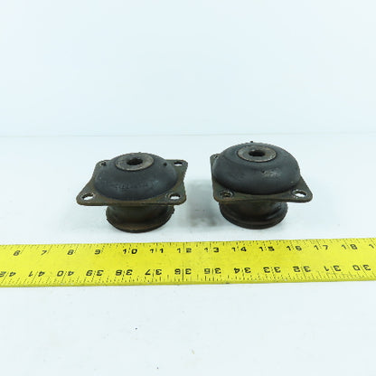 Clark 05-5100 Metalastik Engine Mount Pads 16mm ID Lot Of 2