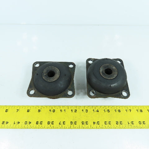 Clark 05-5100 Metalastik Engine Mount Pads 16mm ID Lot Of 2
