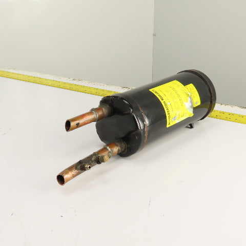Refrigeration Research 3738 Vertical Suction Accumulator From TF210E Air Dryer