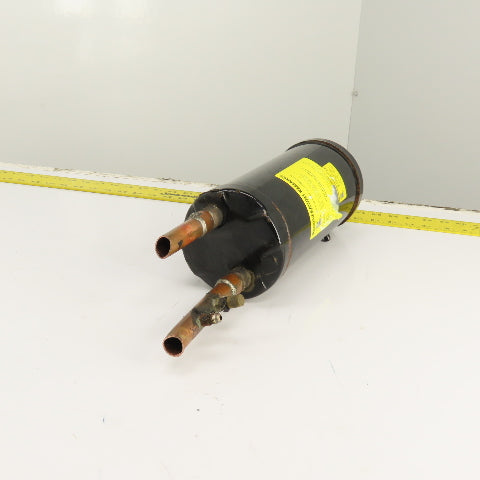 Refrigeration Research 3738 Vertical Suction Accumulator From TF210E Air Dryer