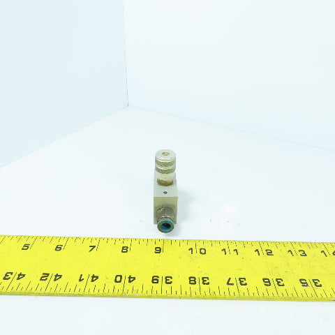 Airtec DR-14 Air Flow Control Valve 1/4" (8mm Push Connect)
