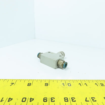 Airtec DR-14 Air Flow Control Valve 1/4" (8mm Push Connect)