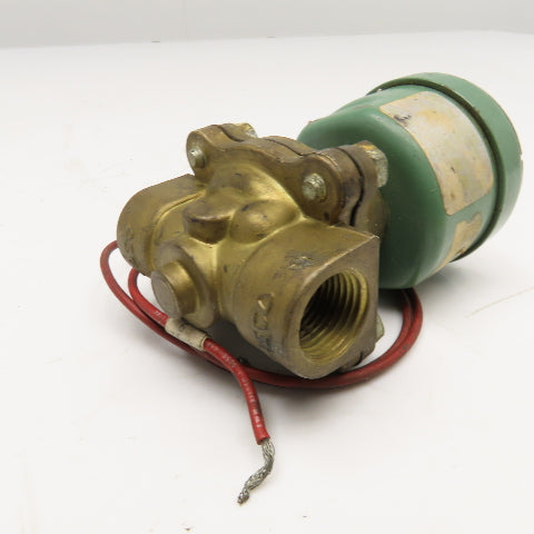 Asco 8211C34 1/2" NPT 125PSI WOG 110/120V