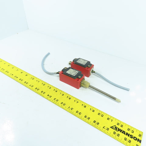 Bernstein ENM2-SU1 FF Snap Action Limit Switch 10A 400VAC 608.7390.032 Lot Of 2