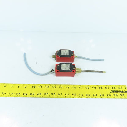 Bernstein ENM2-SU1 FF Snap Action Limit Switch 10A 400VAC 608.7390.032 Lot Of 2