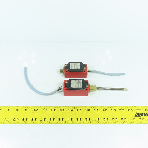 Bernstein ENM2-SU1 FF Snap Action Limit Switch 10A 400VAC 608.7390.032 Lot Of 2
