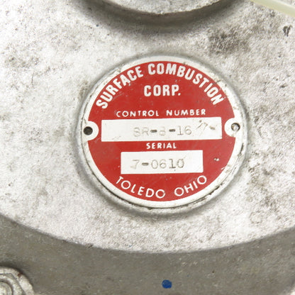 Surface Combustion SR-8-16 1" NPT Gas Regulator