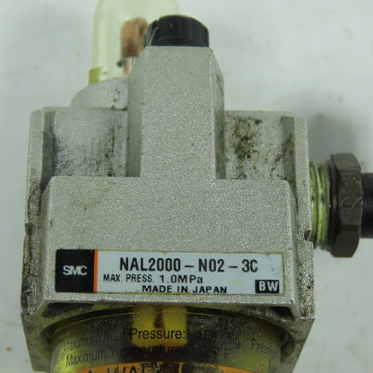 SMC NAL2000-N02-3C Compressed Air Lubricator 1.0MPa