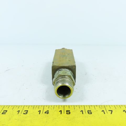 Parker C1200B Colorflow Check Valve -10HF 3/4" 2000PSI