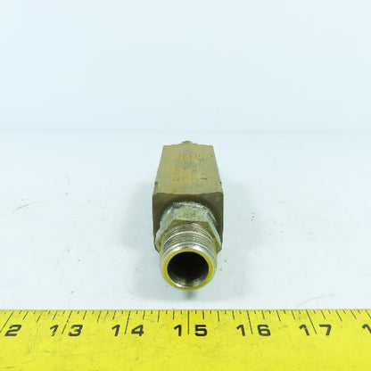 Parker C1200B Colorflow Check Valve -10HF 3/4" 2000PSI