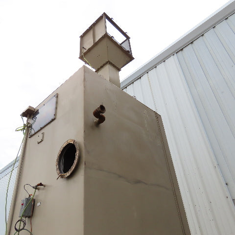 Abrasive Engineering 6C Shot Blast Bag House Dust Collector 7.5Hp 480V Jet Pulse
