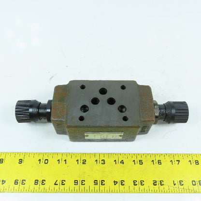 Yuken MSW-03-X-40 Throttle & Check Modular Valve