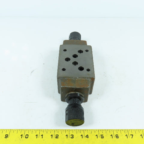 Yuken MSW-03-X-40 Throttle & Check Modular Valve