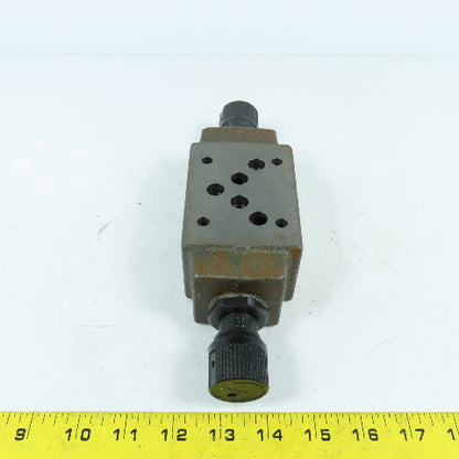 Yuken MSW-03-X-40 Throttle & Check Modular Valve