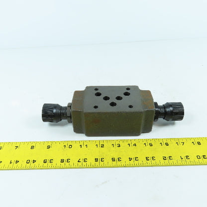Yuken MSW-03-X-40 Throttle & Check Modular Valve