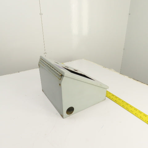 Hoffman C-12C12 Sloped Front HMI Consolet Electrical Enclosure 12" x 12"