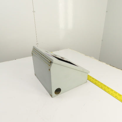 Hoffman C-12C12 Sloped Front HMI Consolet Electrical Enclosure 12" x 12"