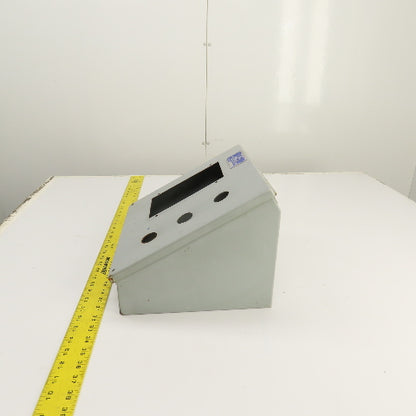 Hoffman C-12C12 Sloped Front HMI Consolet Electrical Enclosure 12" x 12"
