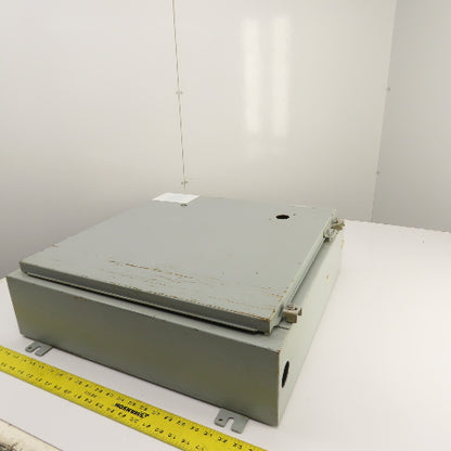 Hoffman A242406LP 24" x 24" x 6" Electrical Enclosure W/ Backplate Type 12, 13