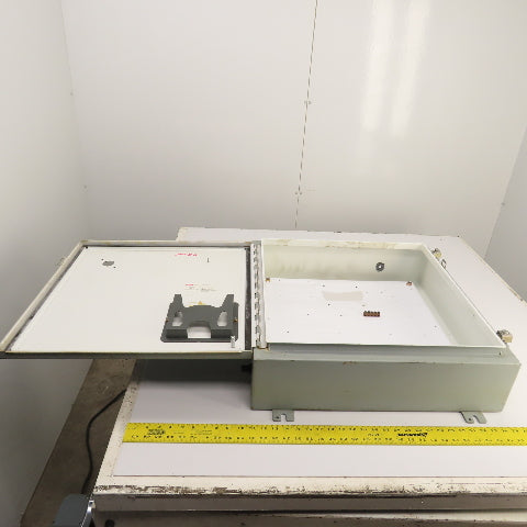 Hoffman A242406LP 24" x 24" x 6" Electrical Enclosure W/ Backplate Type 12, 13