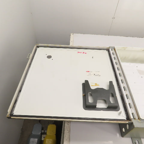 Hoffman A242406LP 24" x 24" x 6" Electrical Enclosure W/ Backplate Type 12, 13