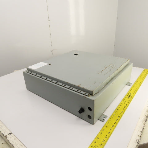 Hoffman A242406LP 24" x 24" x 6" Electrical Enclosure W/ Backplate Type 12, 13