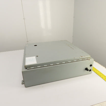 Hoffman A242406LP 24" x 24" x 6" Electrical Enclosure W/ Backplate Type 12, 13