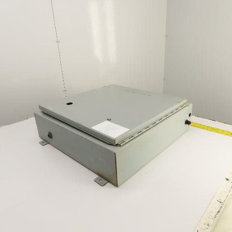 Hoffman A242406LP 24" x 24" x 6" Electrical Enclosure W/ Backplate Type 12, 13