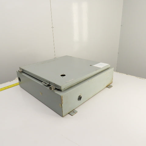 Hoffman A242406LP 24" x 24" x 6" Electrical Enclosure W/ Backplate Type 12, 13