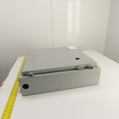 Hoffman A242406LP 24" x 24" x 6" Electrical Enclosure W/ Backplate Type 12, 13
