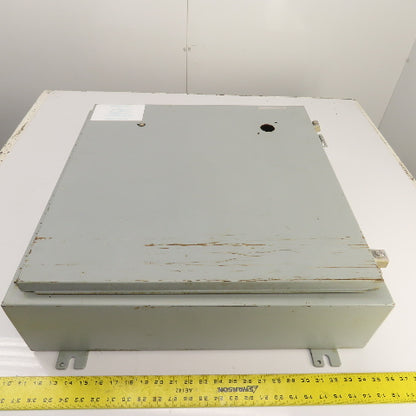 Hoffman A242406LP 24" x 24" x 6" Electrical Enclosure W/ Backplate Type 12, 13