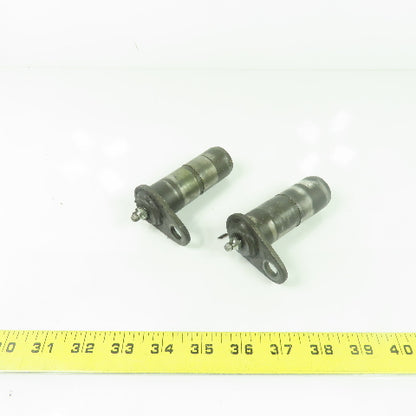 Forklift Pivot Pin 1-3/16" OD 3-1/2" L W/ Grease Fitting Lot Of 2