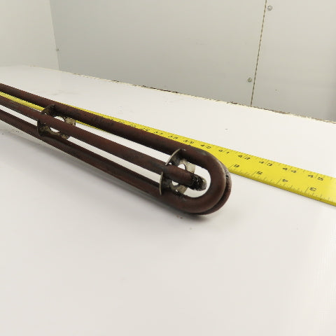 Accutherm 80-574-UL-9 10.5KW 2" NPT Screw Plug Immersion Heater 480V 3PH Tested