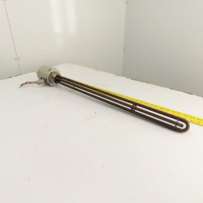 Accutherm 80-574-UL-9 10.5KW 2" NPT Screw Plug Immersion Heater 480V 3PH Tested