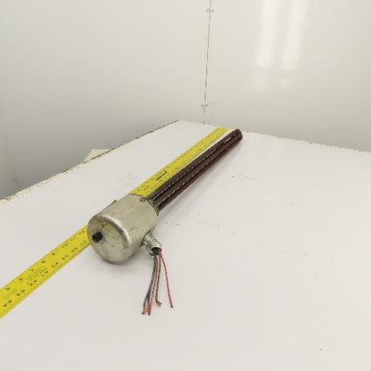Accutherm 80-574-UL-9 10.5KW 2" NPT Screw Plug Immersion Heater 480V 3PH Tested