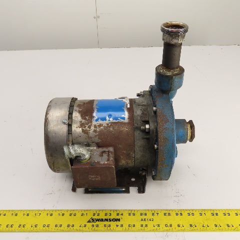 Goulds 1MC1C5E0 MCC 1/2HP End Suction Centrifugal Pump 4-7/16" Imp 230/460V 3PH