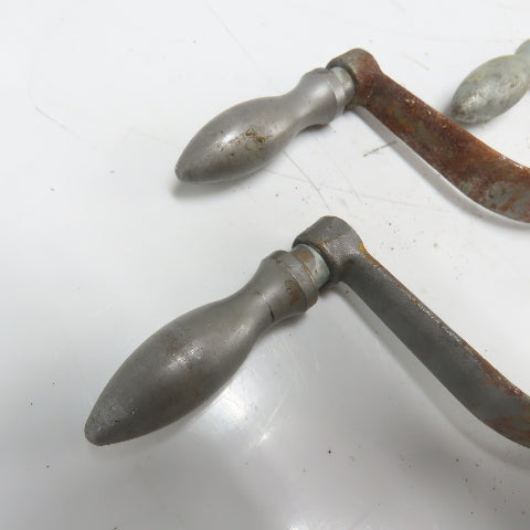 9/16" Manual Handle Crank From Torwegge Machine Lot Of 7