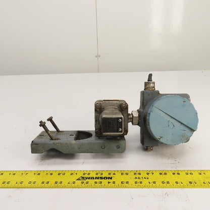 Foxboro 821GM-IS1NM2 Electronic Pressure Transmitter 4-20mA 60PSI W/ D0135ND
